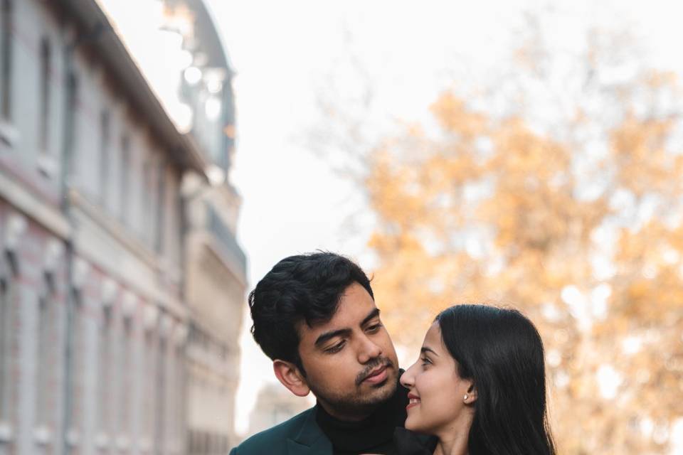 Fiançailles Jeune Couple - Par