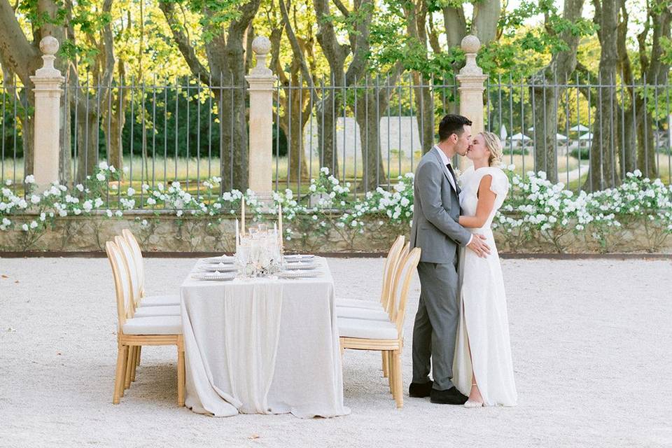 Mariage élégant en Provence