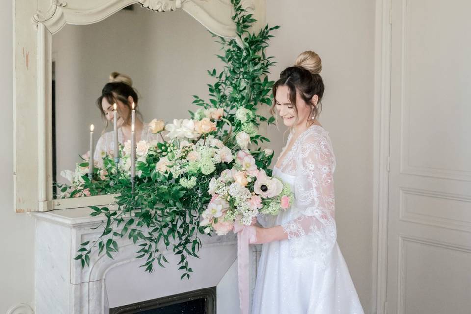 Mariage élégant et romantique