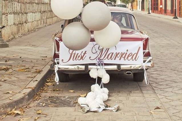 Just married