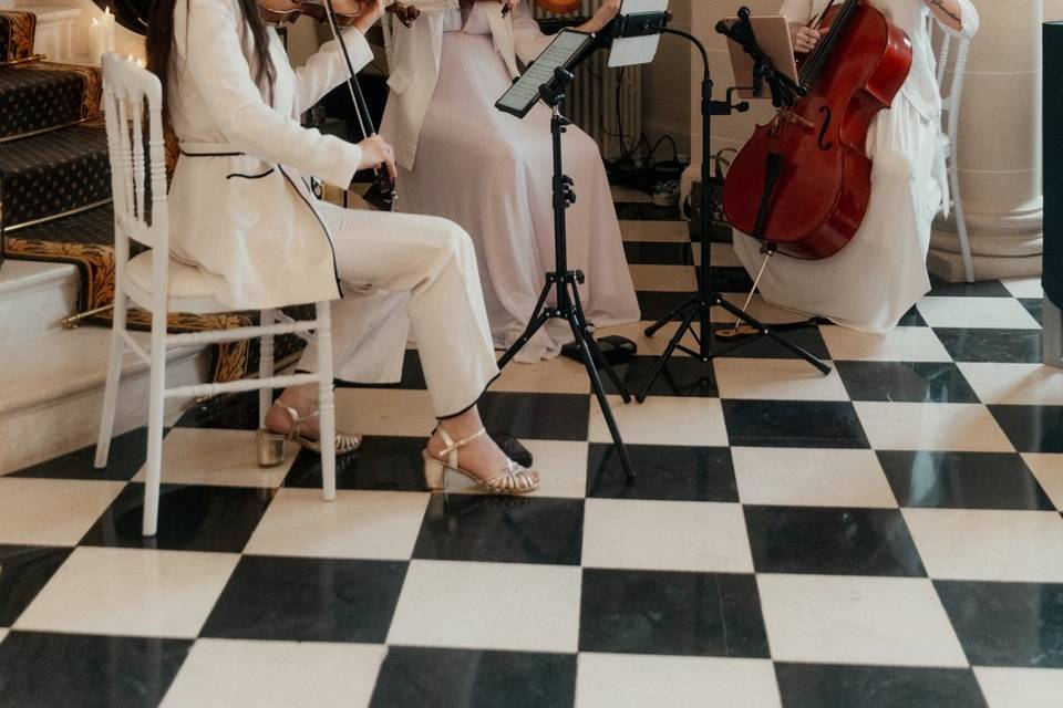 Mariage en trio avec piano