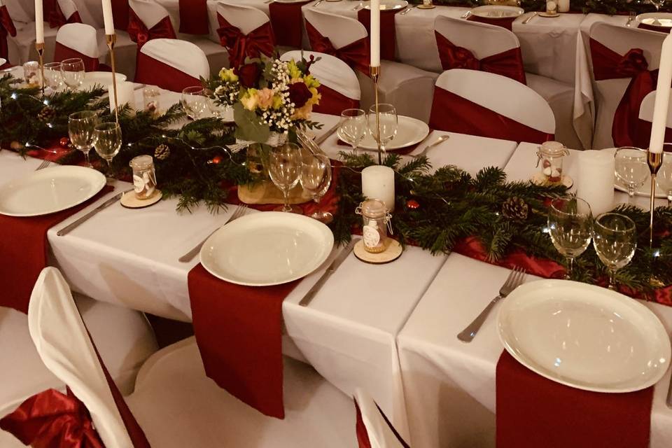 Mariage thème Noël