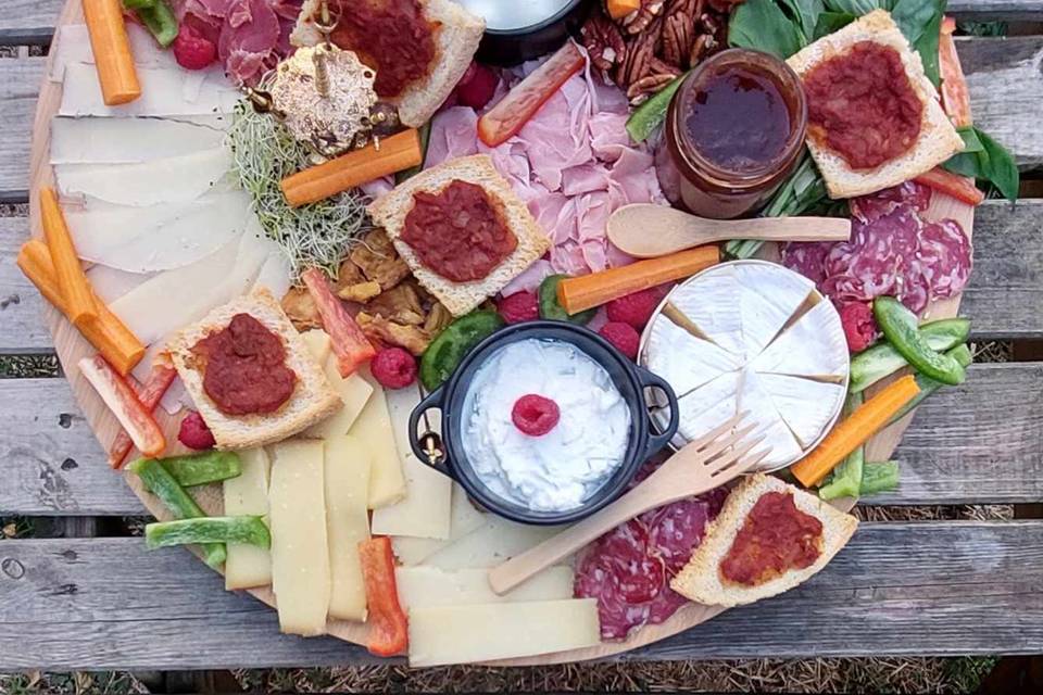 Plateau charcuterie/fromage