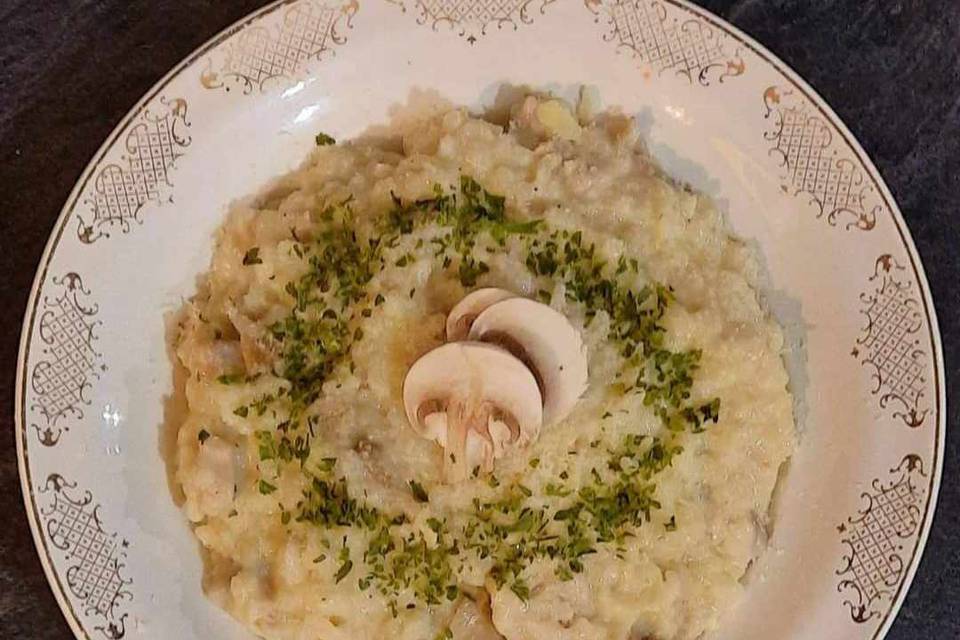 Risotto poulet/champignon