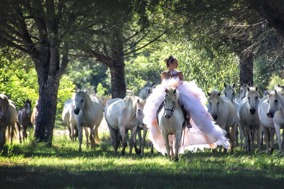 Arrivée de la mariée