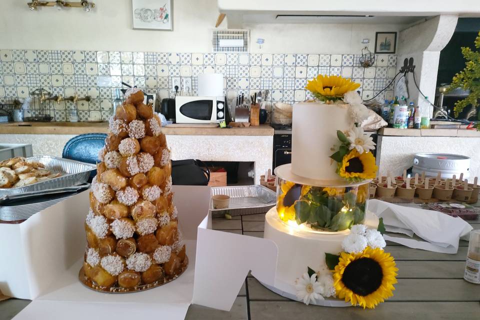 Choux et wedding cake