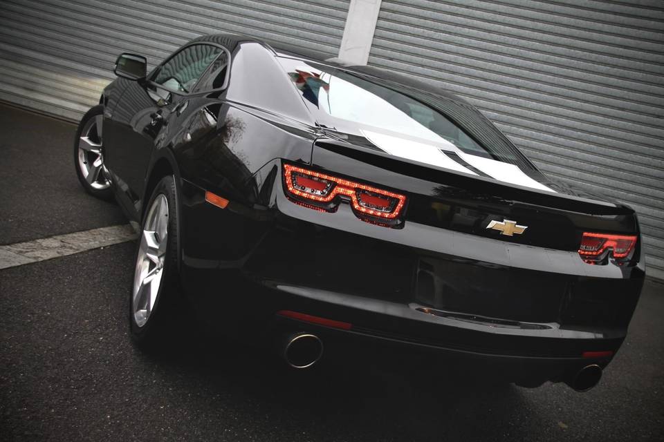 Mariage en Chevrolet Camaro