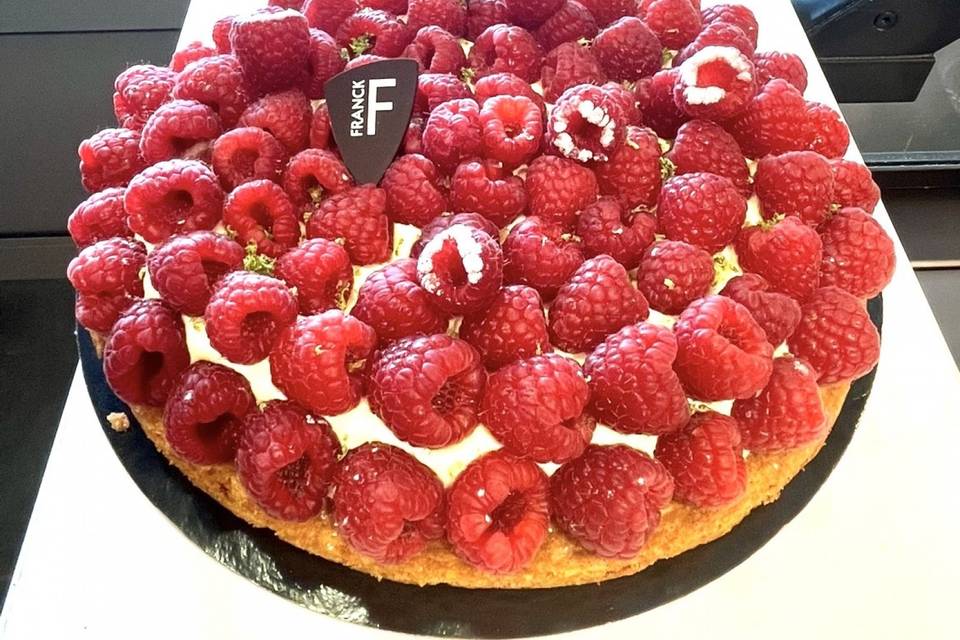 Sablé breton framboise