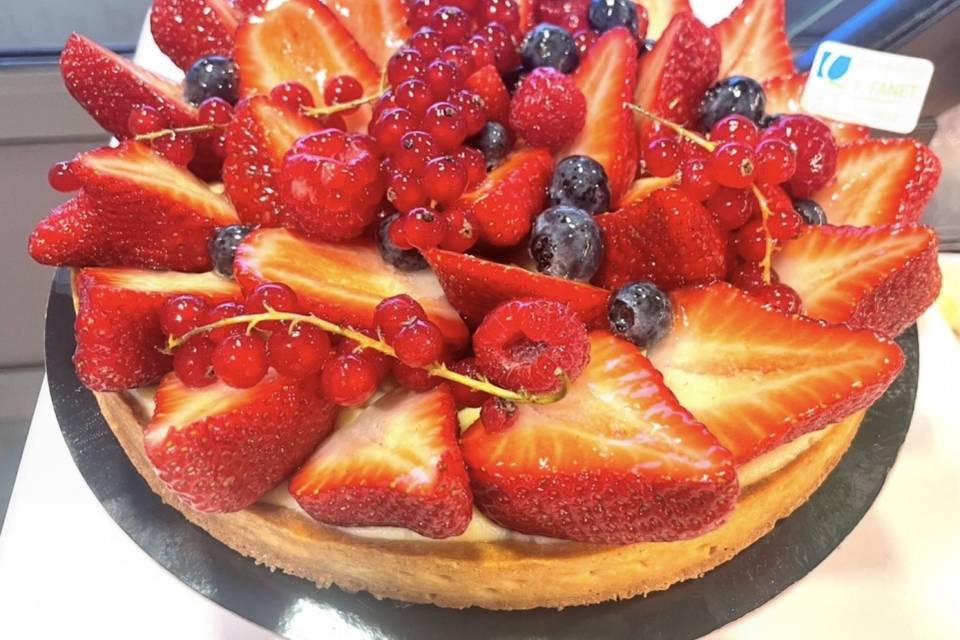 Tarte aux fraises