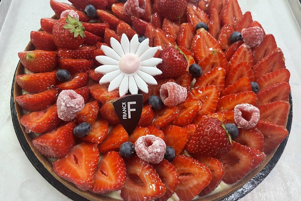 Tarte aux fraises