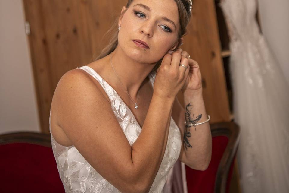 Préparatifs de la Mariée