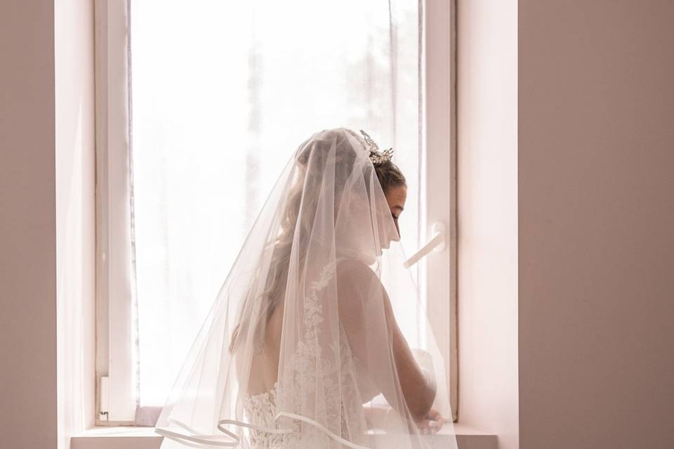 Préparatifs de la mariée