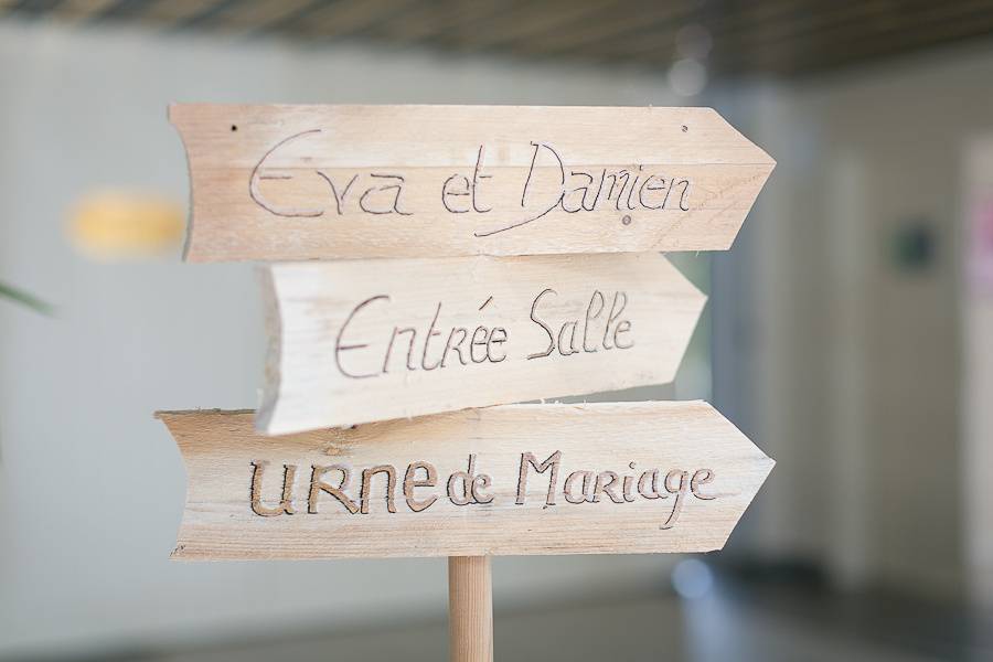 Mariage design naturel