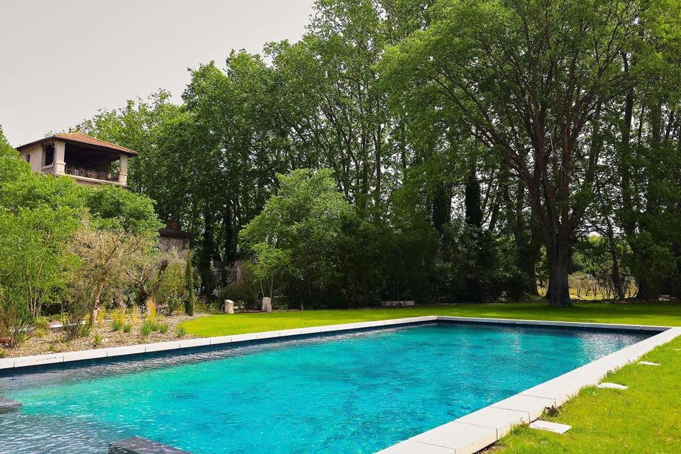 Coin piscine