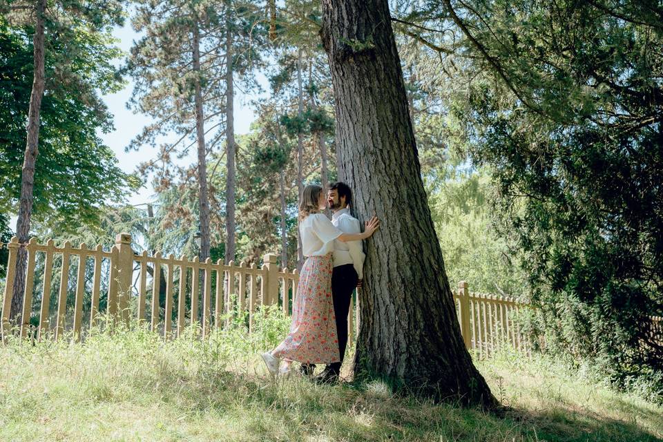 Amour au parc Montsouris