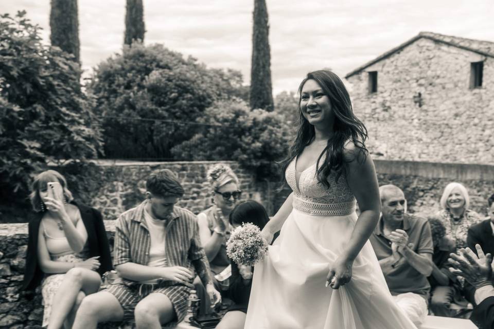 Le sourire de ma mariée