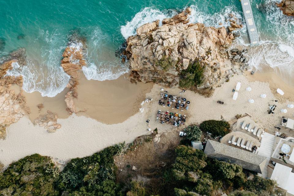 Cérémonie à la plage