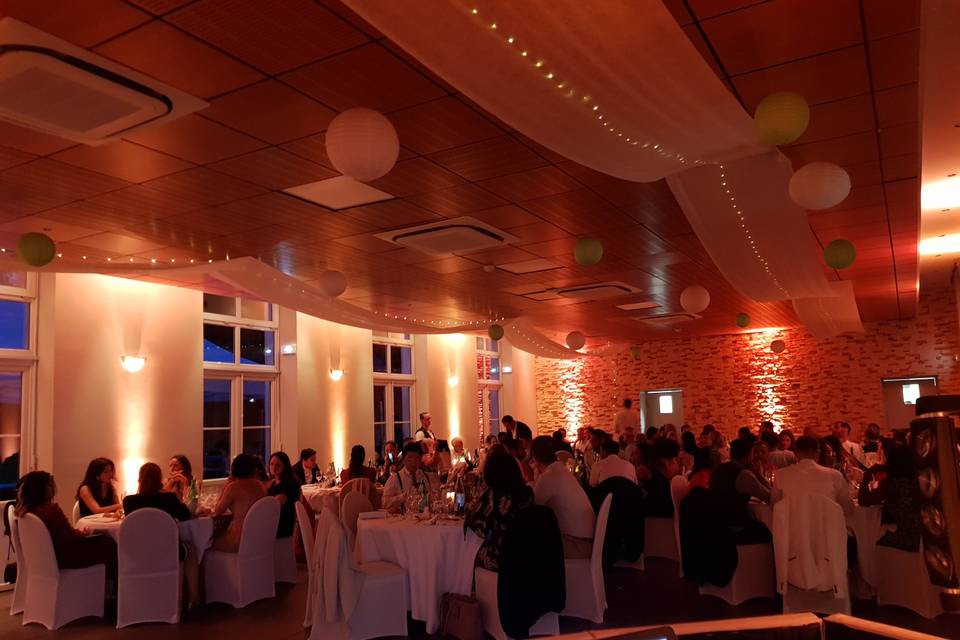 Déco led ambiance salle