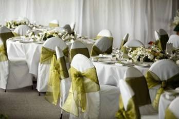 Mariage Thème Blanc et Vert Ju