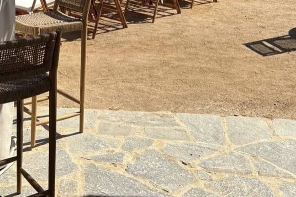 Ceremonie avec arche