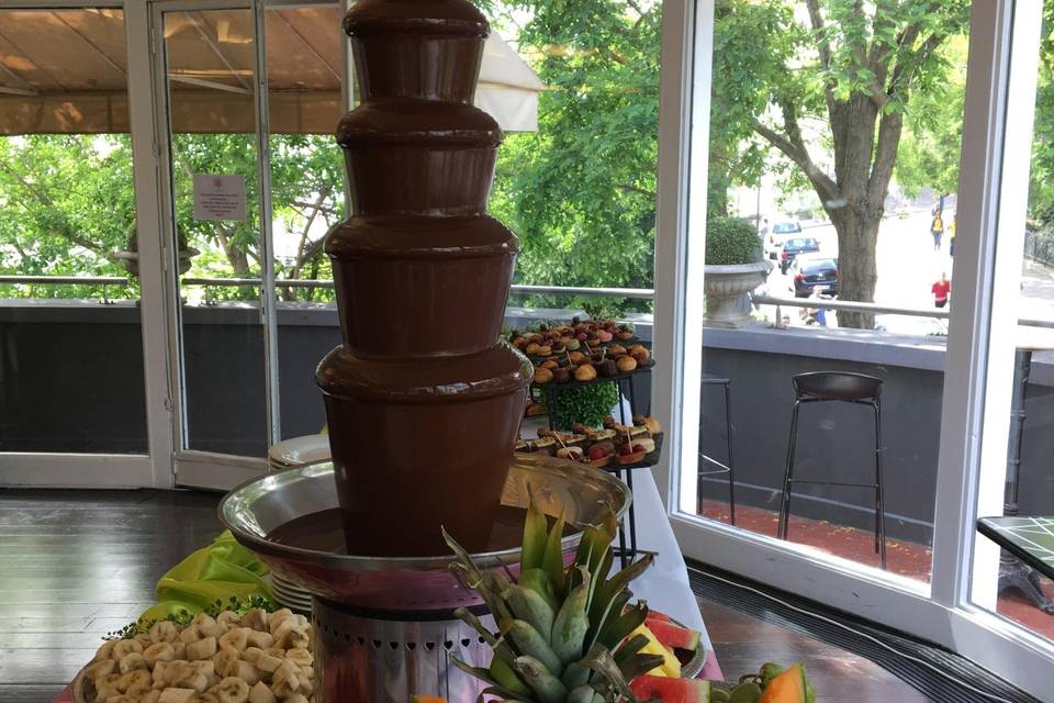 Fontaine chocolat