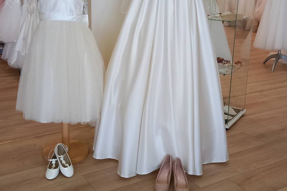 Satin et tulle