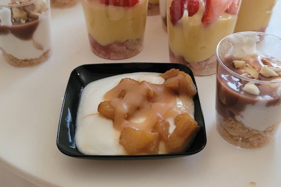 Dessert mignardise