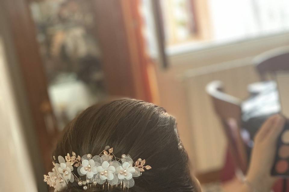 Chignon mariée