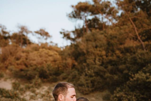Couple séance engagement