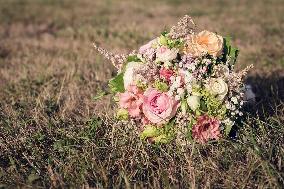 Bouquet de mariée champetre