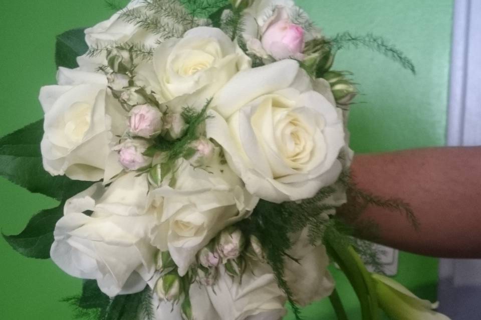 Bouquet chute coeur