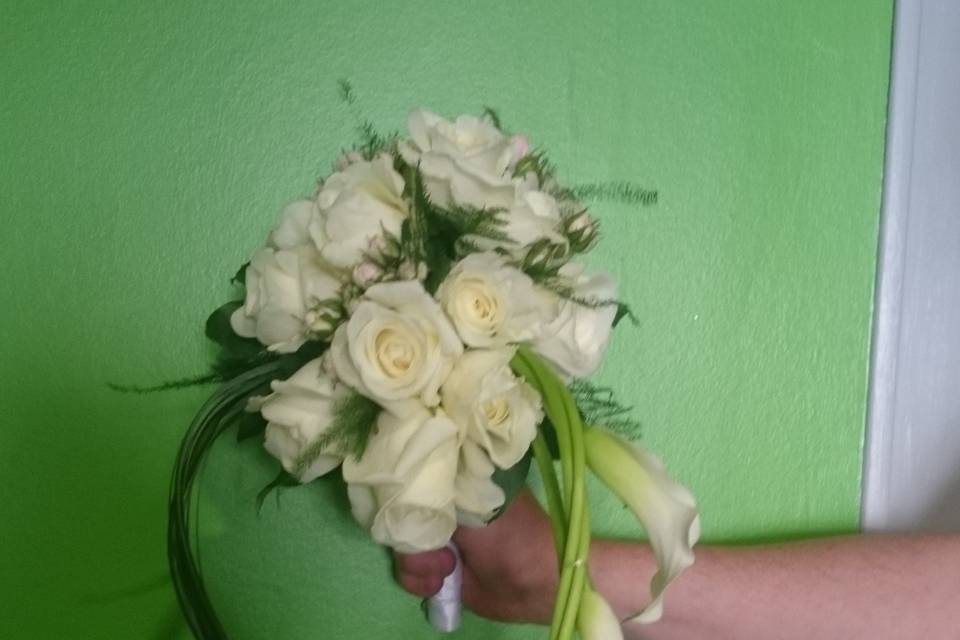 Bouquet chute coeur