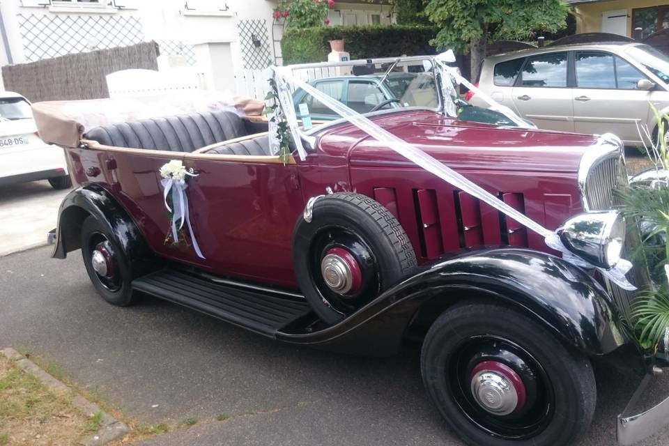 Devant, porte et deco de voiture