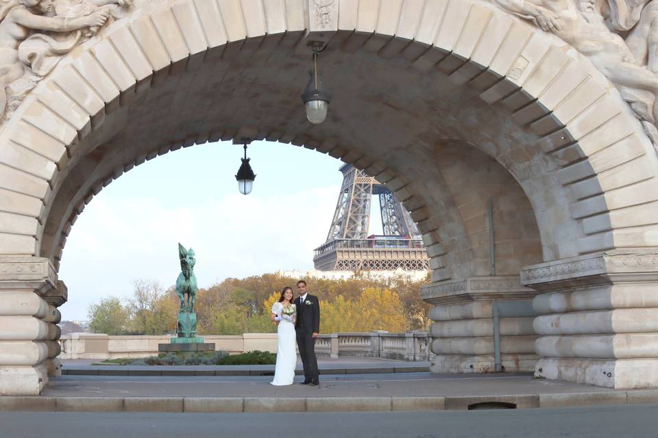 Mariage à Paris, Bir-Hakeim