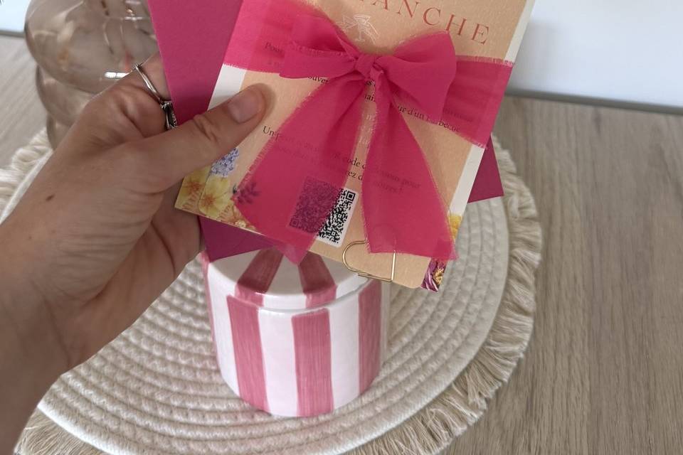 Orange et rose