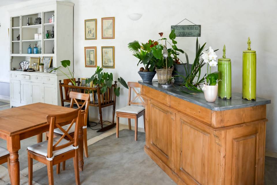 Bar salle principale