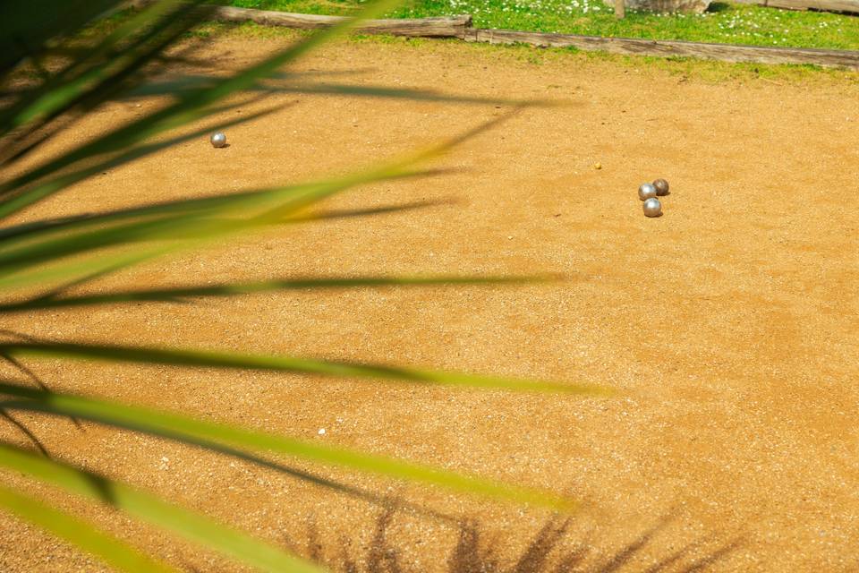 Terrain de pétanque