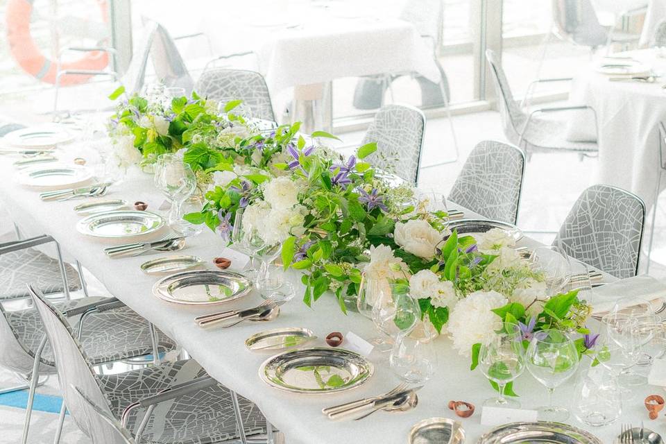 Mise en place banquet