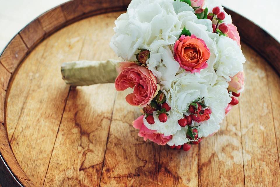 Mariage - Table florale