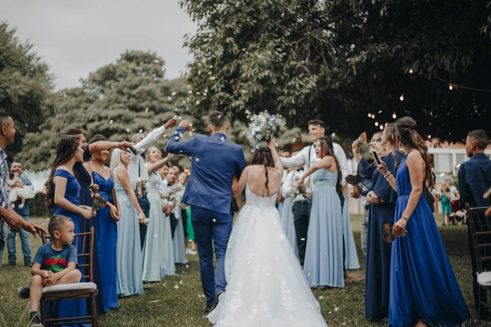 Wedding Mariés Bleu