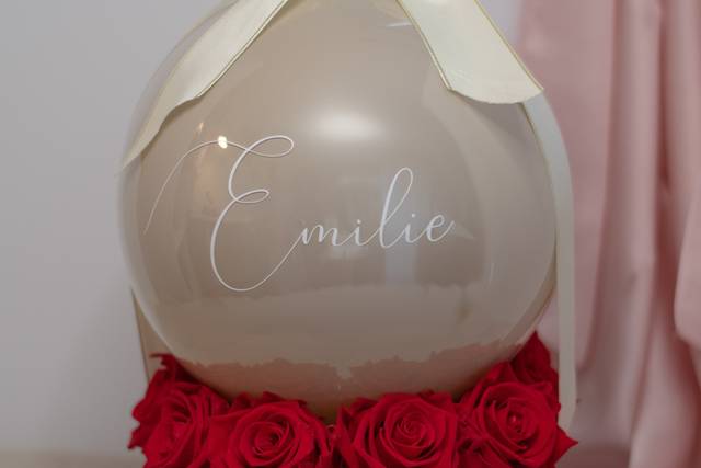 Composition Rose rouge