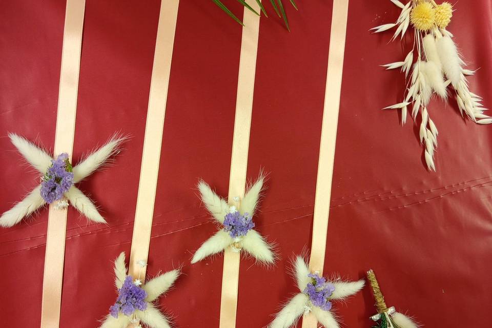 Bracelets et boutonnières
