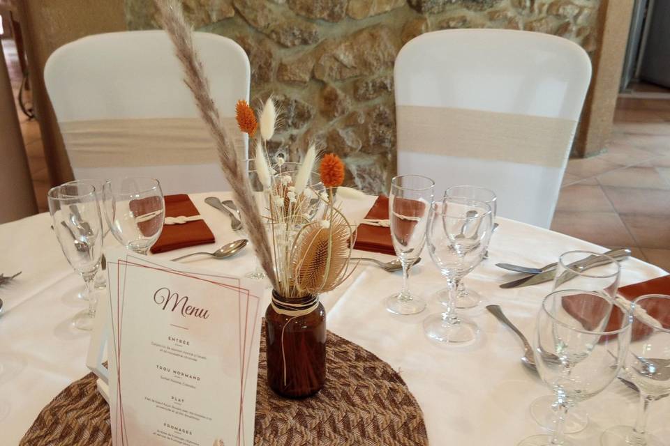 Bouquet de table