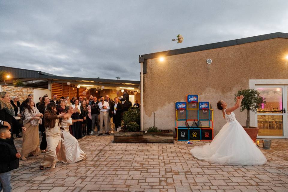 Lancé de bouquet