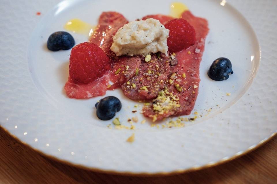 Carpaccio de boeuf
