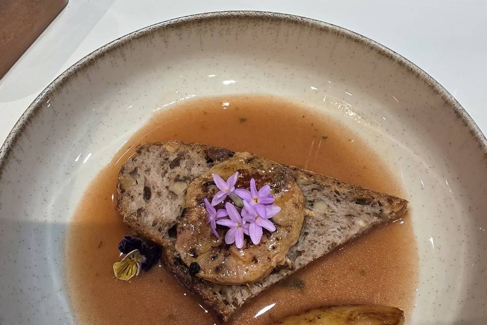 Foie gras rôti