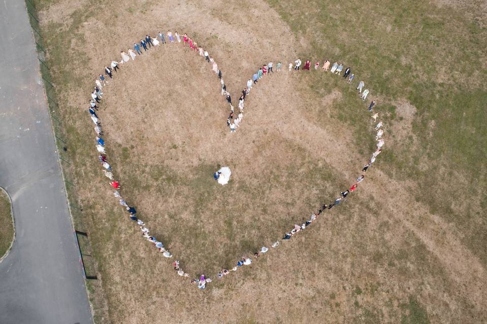 Coeur en drone