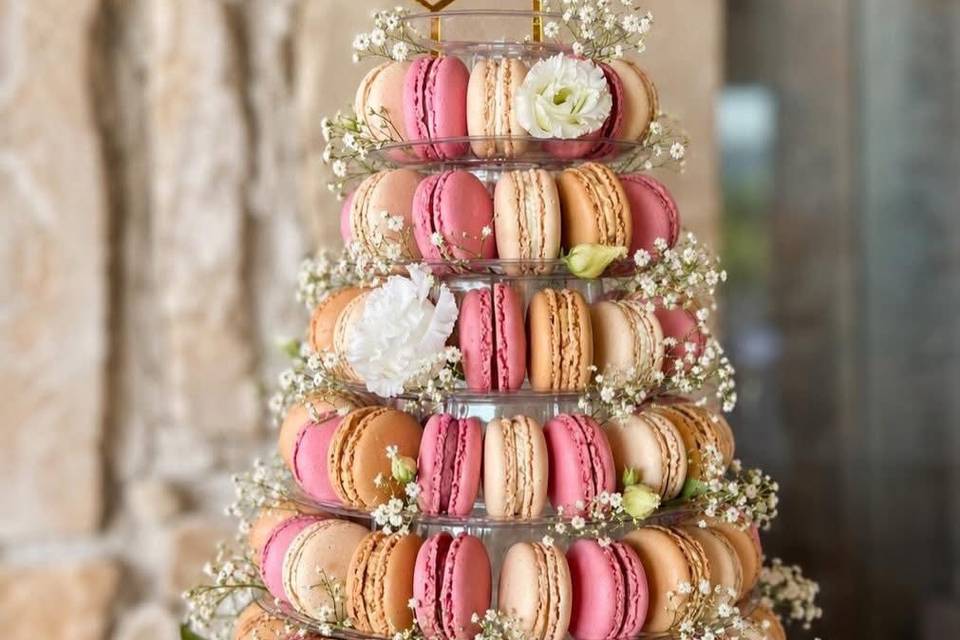 Pyramide de macarons