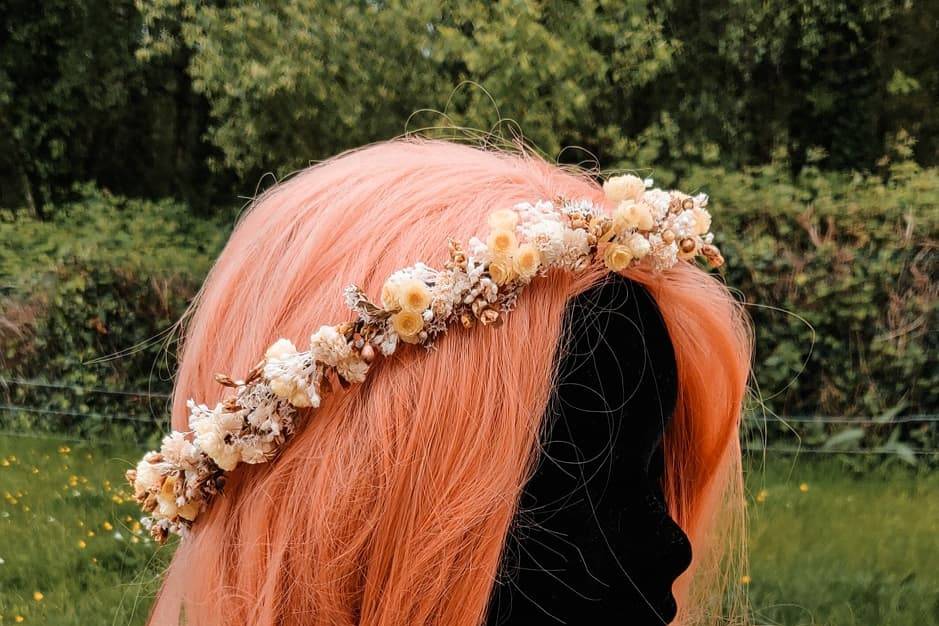 Couronne florale petite taille