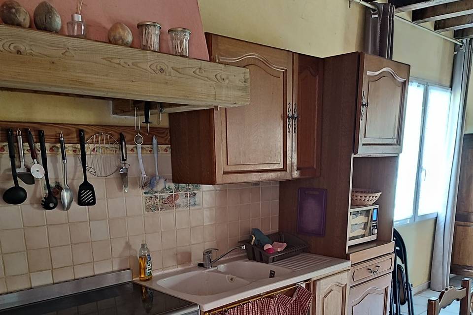 Cuisine gîte Guernazelle